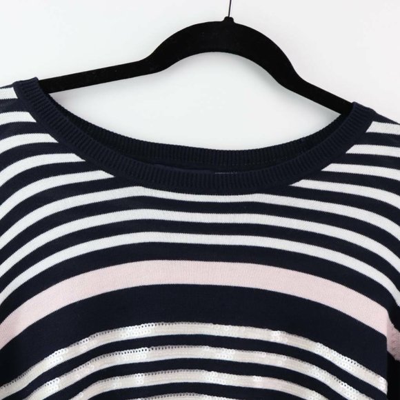 Tommy Hilfiger Womens Sweater Blue Snowmass Peak - Picture 4 of 11